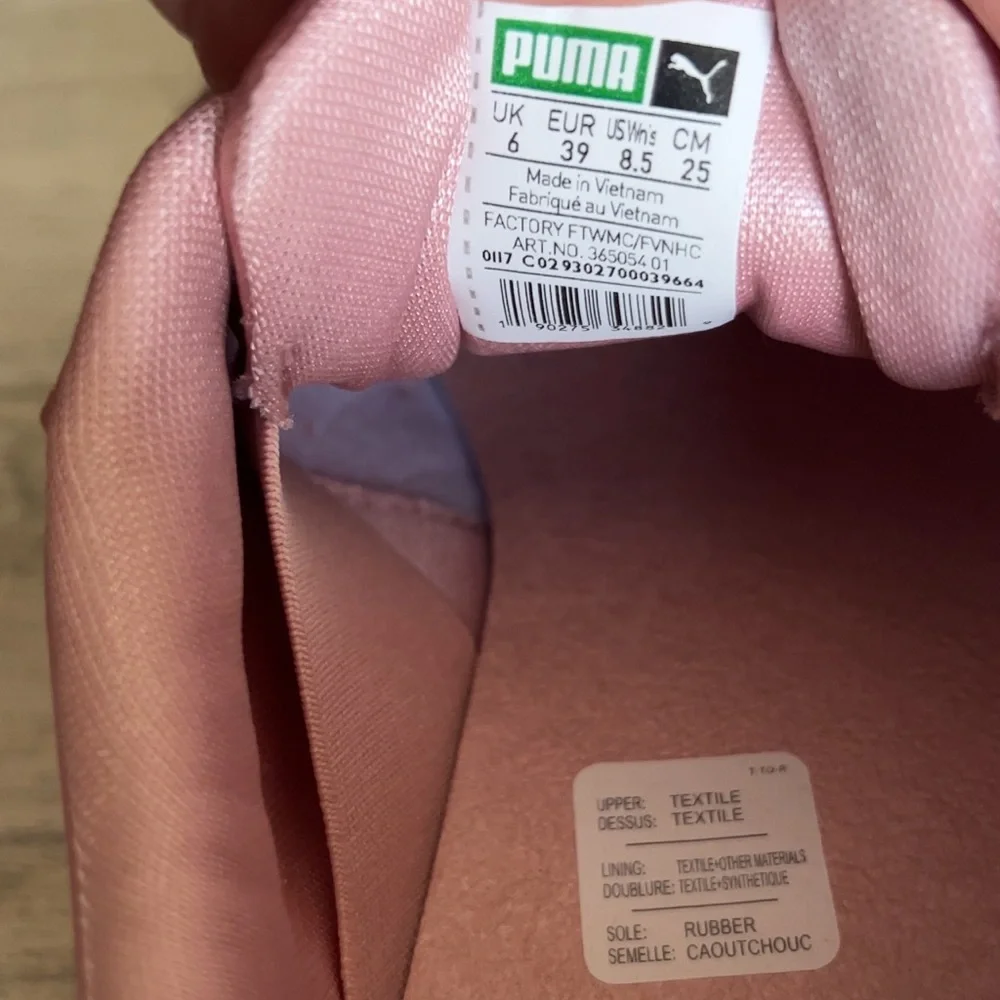 Puma x Fenty by Rihanna Pink Bow Shoes Size 8.5 - Picture 7 of 13
